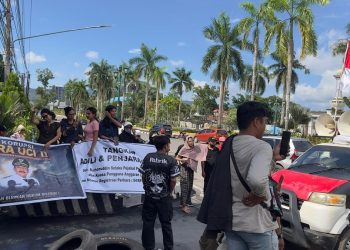 Aksi Jilid II: Jaksa Didesak Segera Periksa dan Tersangkakan Bupati Bombana Terkait Kasus Jembatan Cirauci II