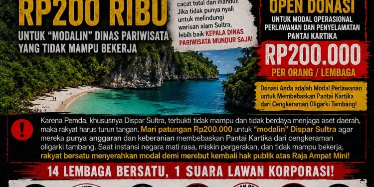 ‘Raja Ampat Mini’ Hancur Dikeruk Tambang Gamping, KARST Desak Gubernur Copot Kadispar