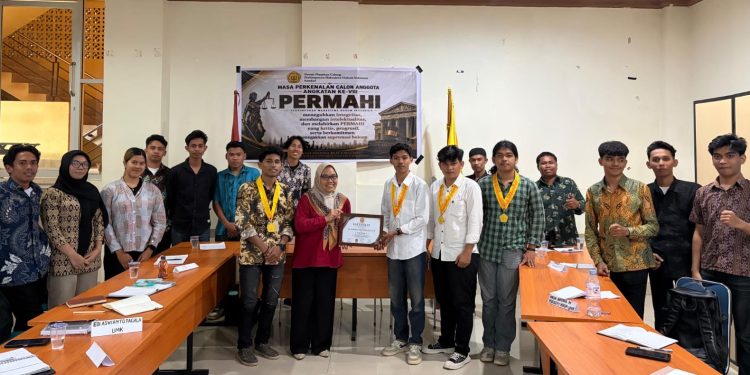 Lahirkan Kader Hukum Berintegritas, DPC PERMAHI Kendari Sukses Gelar MAPERCA Angkatan VIII